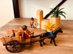 Playmobil western, indiaan, paardenkar., Complete set, Ophalen of Verzenden