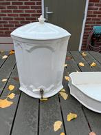Antiek Petrus Ragout Waterreservoir met Bak, Ophalen