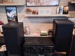 Vintage Kenwood set + 2 Kef Cresta of BNS E34 speakers Jamo, Gebruikt, Cd-speler, Losse componenten, Ophalen