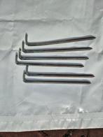 Tent pinnen 6x, Ophalen of Verzenden, Gebruikt, 250 mm of meer