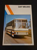 Brochure Daf bus MB 200 1979, Ophalen of Verzenden, Zo goed als nieuw, Overige merken