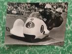 ansichtkaart motorrace op Assen Zijspanraces op de TT., Ophalen of Verzenden, 1940 tot 1960, Ongelopen, Overige thema's