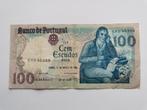 Portugal 100 Escudo P#178, Postzegels en Munten, Bankbiljetten | Europa | Niet-Eurobiljetten, Ophalen of Verzenden, België