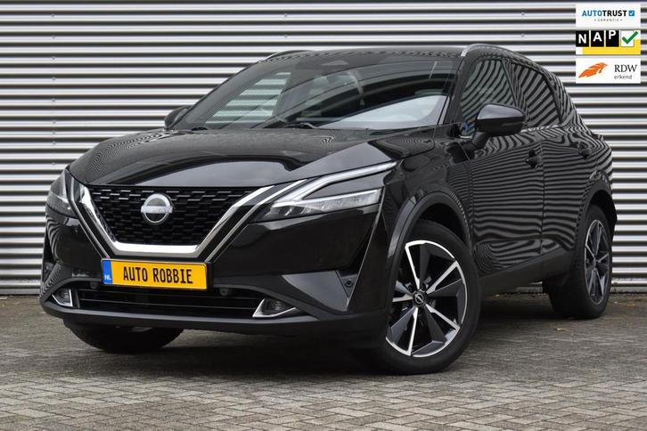 Nissan Qashqai 1.3 MHEV Xtronic Tekna+, Navi, Camera, Leder,, Auto's, Nissan, Bedrijf, Te koop, Qashqai, ABS, Achteruitrijcamera