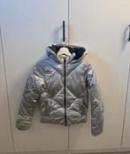 Zilveren winterjas - helemaal hip!, Kinderen en Baby's, Kinderkleding | Maat 146, Meisje, Ophalen of Verzenden, Zo goed als nieuw