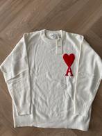 Ami paris sweater wit - maat M, Kleding | Heren, Truien en Vesten, Maat 48/50 (M), Ami Paris, Wit, Nieuw