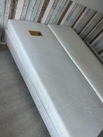 Boxspring 160/200 crème., Gebruikt, Tweepersoons, Ophalen of Verzenden, 160 cm