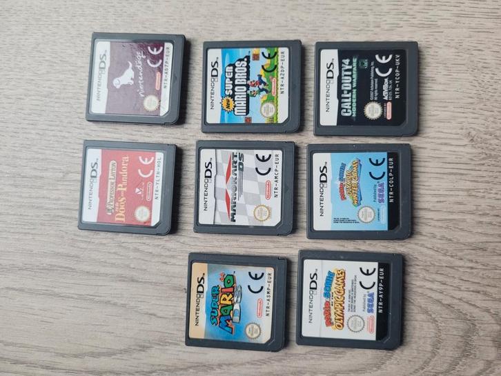 Nintendo DS games. Mario Kart + Mario Bros + Olympic games, Spelcomputers en Games, Games | Nintendo DS, Zo goed als nieuw, 1 speler