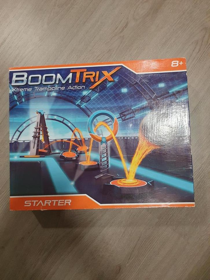 Boomtrix Knikkerbaan Starterset - Xtreme Trampoline Action, Kinderen en Baby's, Speelgoed | Overig, Zo goed als nieuw, Jongen of Meisje