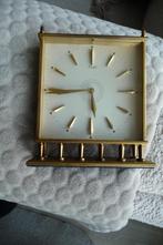 prachtige bureau klok GERMANY geheel koper, Antiek en Kunst, Antiek | Klokken, Ophalen of Verzenden