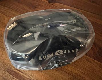 Aqualung Teknika duikbril zwart NIEUW in plastic opbergdoos beschikbaar voor biedingen