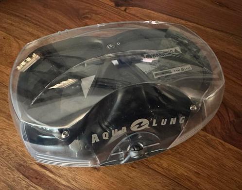 Aqualung Teknika duikbril zwart NIEUW in plastic opbergdoos, Watersport en Boten, Duiken, Nieuw, Duikbril of Snorkel, Ophalen of Verzenden