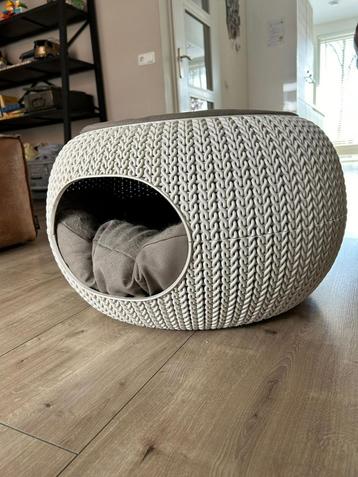 Curver Cozy Pet Home - Kattenmand - Crème - Ø 55 cm