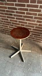 School krukje retro vintage hout metaal, Ophalen of Verzenden, Gebruikt, IJzer