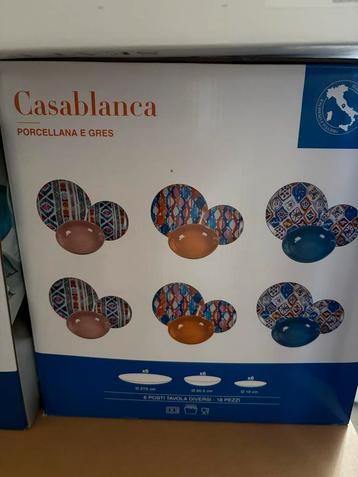 Nieuw Casablanca Serviesset - 18 delig beschikbaar voor biedingen