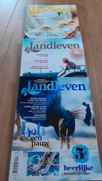 Tijdschrift/magazine Landleven 3 nummers van 2017, Boeken, Ophalen, Zo goed als nieuw, Interieur en Design