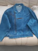 mooi dames spijkerjasje, Ophalen of Verzenden, Zo goed als nieuw, Maat 42/44 (L), Blauw