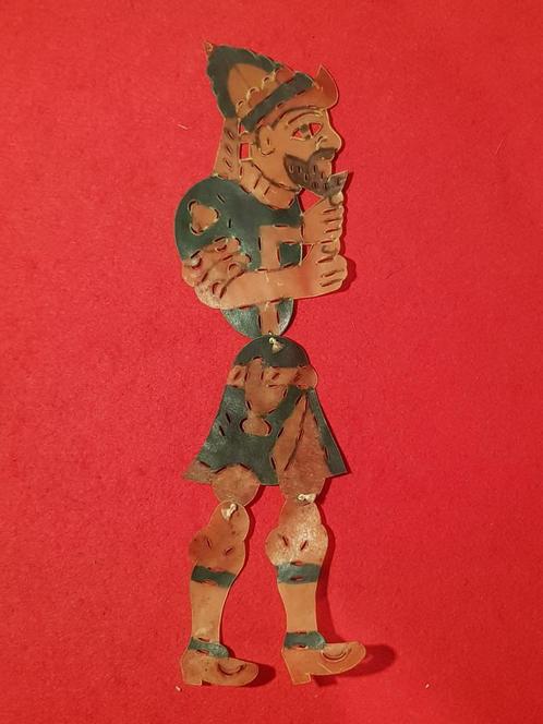 perkamenten Turks schaduwspel pop Karagös Hacivat, Antiek en Kunst, Kunst | Niet-Westerse kunst, Ophalen of Verzenden