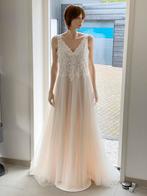 Trouwjurk Bianco Evento maat 42 XL, Ophalen, Zo goed als nieuw, Wit, Trouwjurk