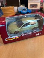 1:43 ALFA ROMEO 147 MET.GROEN …… 7,5, Hobby en Vrije tijd, Modelauto's | 1:43, Ophalen of Verzenden, Zo goed als nieuw, Auto