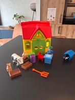 PLAYMOBIL 1.2.3 meeneemboerderij met dieren (set 6962), Ophalen of Verzenden, Zo goed als nieuw, Complete set