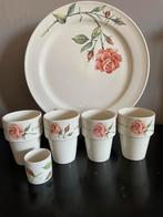Jet ter Steege a rose is a rose servies, Huis en Inrichting, Keuken | Servies, Ophalen of Verzenden, Overige stijlen, Aardewerk