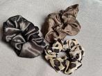 Haar elastieken / Scrunchies bruin jaren ‘90, Ophalen of Verzenden, Zo goed als nieuw, Overige typen