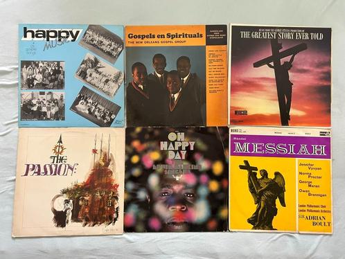 18 LP's Gospel en musical (ook per stuk te koop), Cd's en Dvd's, Vinyl | Overige Vinyl, Gebruikt, 12 inch, Ophalen of Verzenden