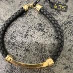14k gouden armband met plaat naam nieuw, Ophalen of Verzenden, Nieuw, Goud