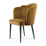 Riviera Maison 4x Eetkamerstoel Lauderdale Velvet, Huis en Inrichting, Stoelen, Ophalen, Gebruikt, Overige kleuren, Metaal