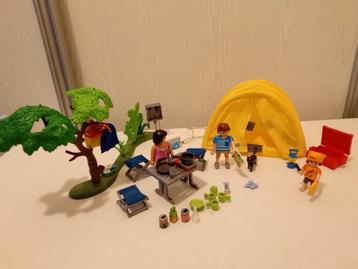 Playmobil 5435 kamperen in de tent compleet  beschikbaar voor biedingen
