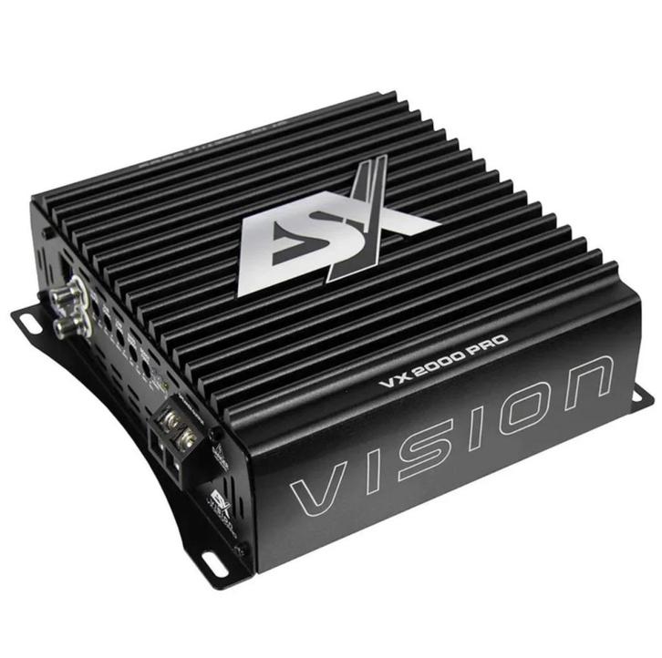 ESX Vision VX2000 PRO 2200W RMS Monoblok versterker, Auto diversen, Autospeakers, Nieuw, Ophalen of Verzenden