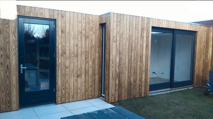 Thermisch gemodificeerd hout, perfect voor buiten!!, Doe-het-zelf en Verbouw, Hout en Planken, Vuren, Ophalen of Verzenden