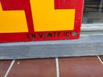 Vintage Shell Huiles Emaille Reclamebord, Ophalen