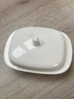 Witte botervloot met deksel, Ophalen, Zo goed als nieuw