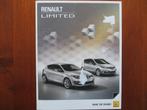 Renault Limited: Megane en Scenic (juni 2014), Ophalen of Verzenden, Zo goed als nieuw, Renault