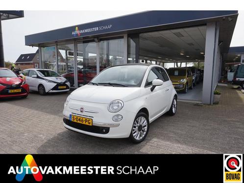 Fiat 500C 1.2 Lounge Cabrio Incl nw apk/beurt & 6 mnd huisga, Auto's, Fiat, Bedrijf, Te koop, 500C, ABS, Airbags, Airconditioning