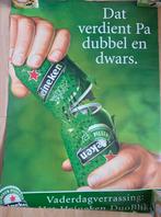 Poster Heineken, Ophalen of Verzenden, Zo goed als nieuw, Reclamebord, Plaat of Schild, Heineken