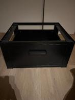 Wasmachinerekje, Ophalen, Zo goed als nieuw, Zwart, Vierkant