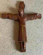 Vintage Kruisbeeld Volto Santo uit Italië, Antiek en Kunst, Ophalen of Verzenden