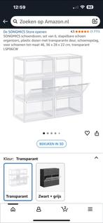 Songmic Sneakerboxen - Schoenen Opbergsysteem, Ophalen of Verzenden, Nieuw