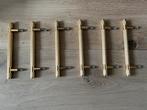 Gouden meubelgrepen – set van 6 stuks, Ophalen of Verzenden, Zo goed als nieuw, Gelijkstroom of Wisselstroom, Overige merken