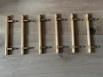 Gouden meubelgrepen – set van 6 stuks beschikbaar voor biedingen