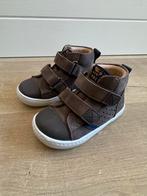 Shoesme donkerbruine klitteband schoentjes met stiksel mt 22, Ophalen, Schoenen, Zo goed als nieuw, Shoesme