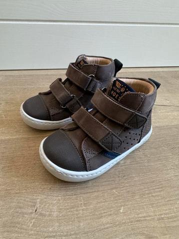 Shoesme donkerbruine klitteband schoentjes met stiksel mt 22 beschikbaar voor biedingen