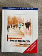 Boek ‘The practice of social research’, Gelezen, Ophalen of Verzenden, Alpha, WO