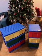 ladeblok opberg speelgoed kinderen carnaval / lego kleuren, Gebruikt, Minder dan 75 cm, Minder dan 50 cm, Commode