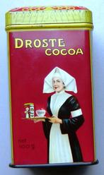 Droste Cacao, netto 1/10 kg, fraai oud blikje,als nieuw., Verzamelen, Blikken, Ophalen of Verzenden, Zo goed als nieuw, Overige