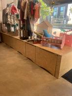 Etalagemeubel met opbergruimte winkel, Ophalen, Gebruikt