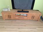 Gratis: Teak TV-meubel - 226 cm breed, Ophalen, Gebruikt, Teakhout, 200 cm of meer